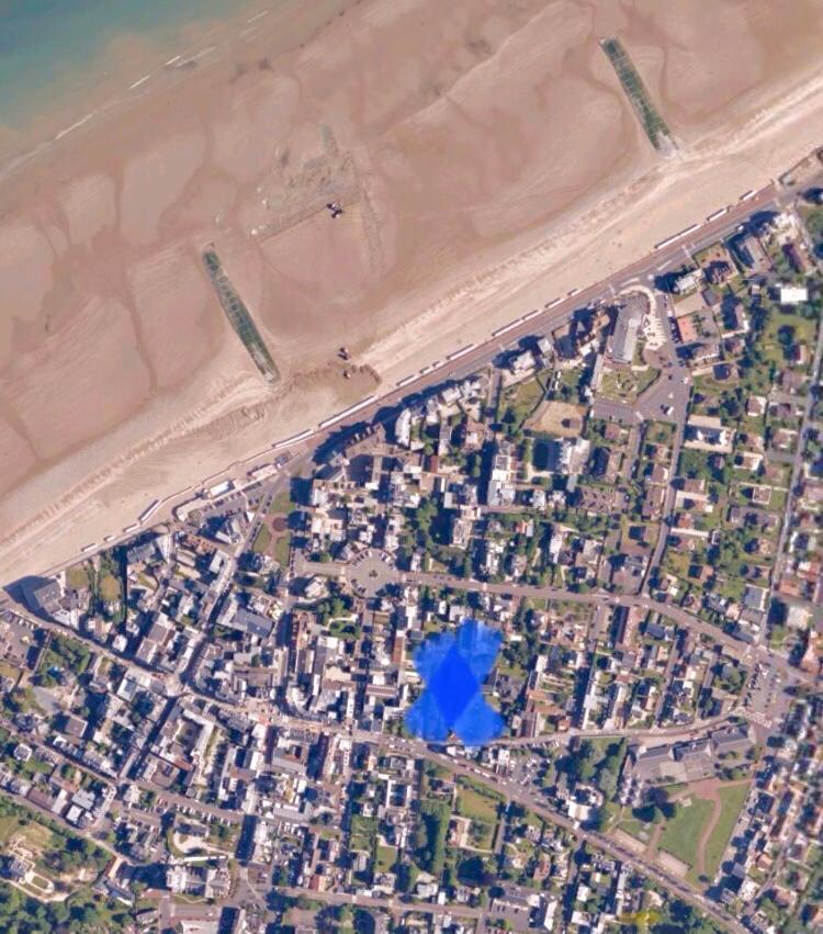 L'Evasion Centre Et Plage Villers-sur-Mer Exteriör bild
